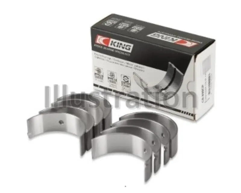 King Engine Bearings For Volvo B200/B204/B230/B234 – +0.25Mm Oversize Rod Bearing Set 1