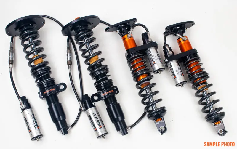 Moton 3-Way Adjustable Motorsport Coilovers For Nissan Gt-R R35 (2007+), Rear True-Coilover Setup With Springs 1
