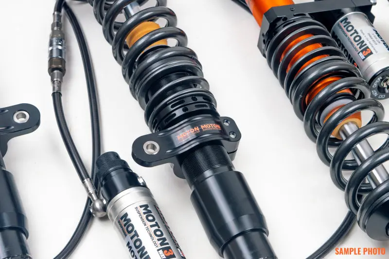 Moton 3-Way Adjustable Motorsport Coilovers For Nissan Gt-R R35 (2007+), Rear True-Coilover Setup With Springs 2