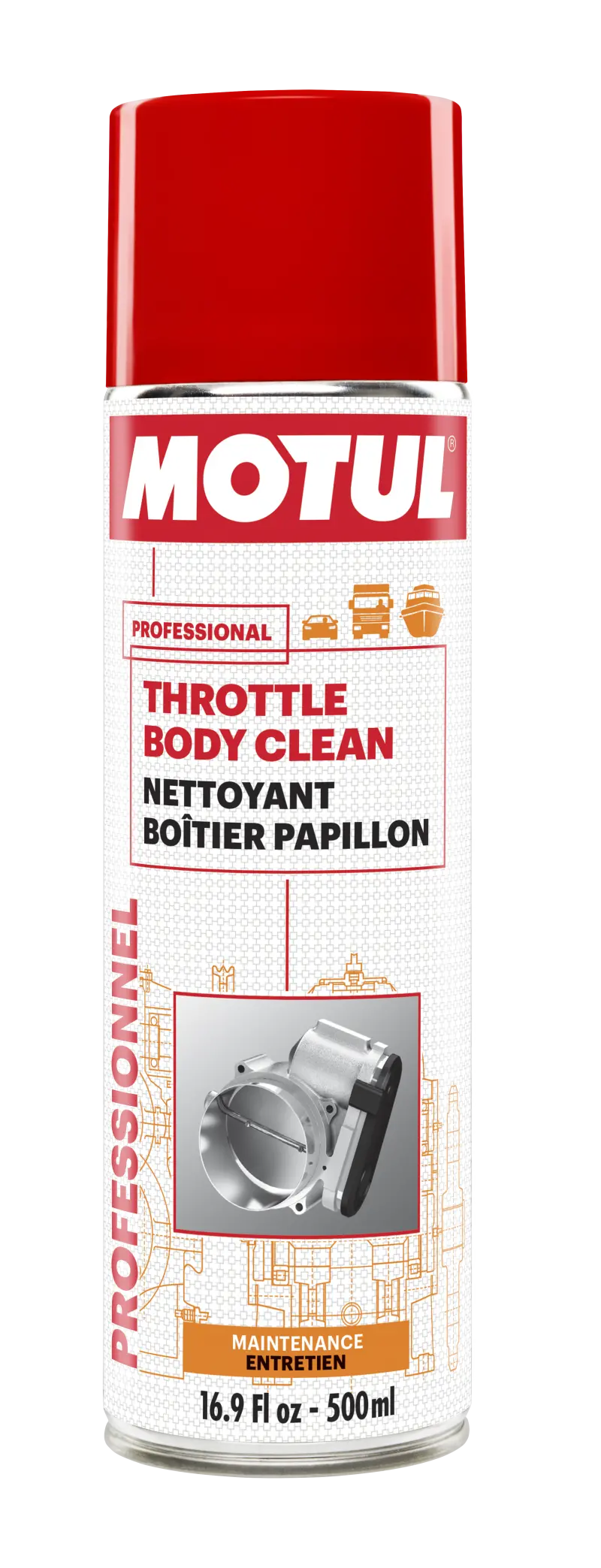 Motul Throttle Body Cleaner & Fuel System Additive – 300Ml 1