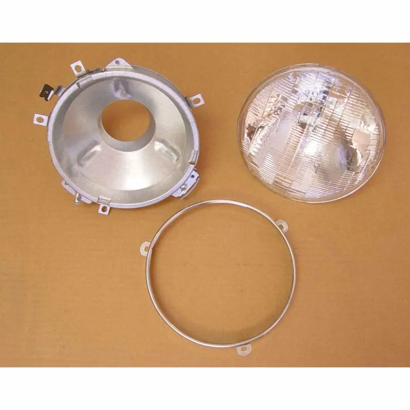 Omix Headlight Assembly With Bulb 72-86 Jeep Cj Models 1