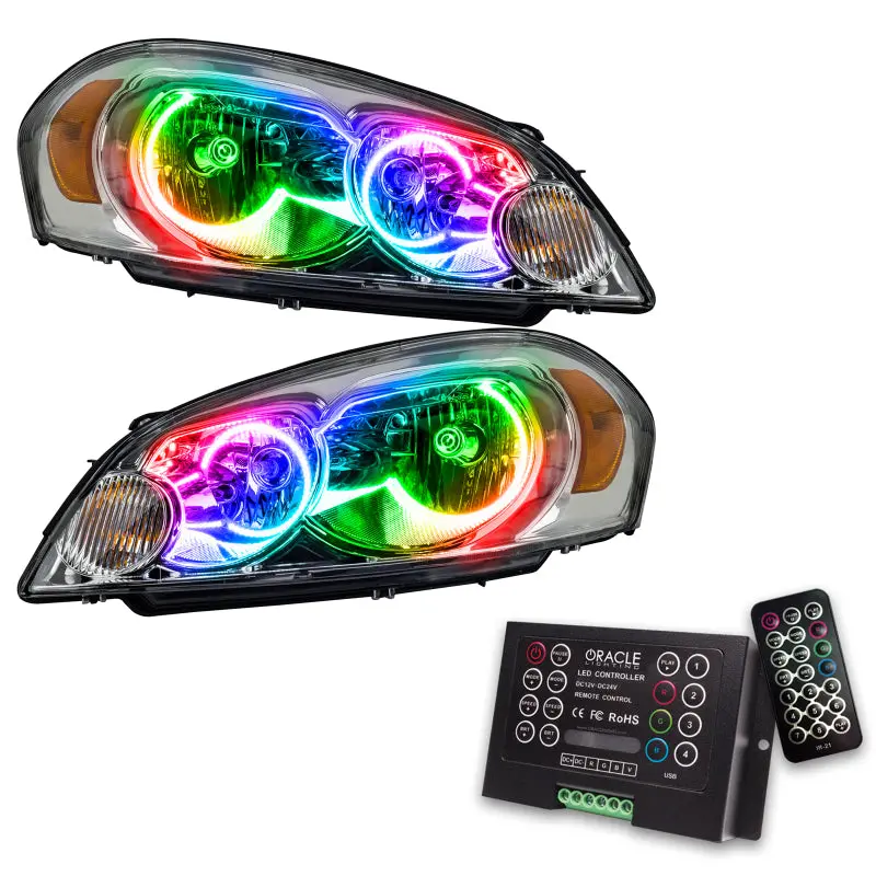 Oracle Colorshift Led Headlight Kit For Chevrolet Impala (2006–2015), Smd Non-Hid, Includes 2.0 Controller 1