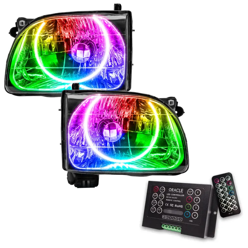 Oracle Colorshift Led Headlight Kit With 2.0 Controller – 2001–2004 Toyota Tacoma Smd Upgrade 1