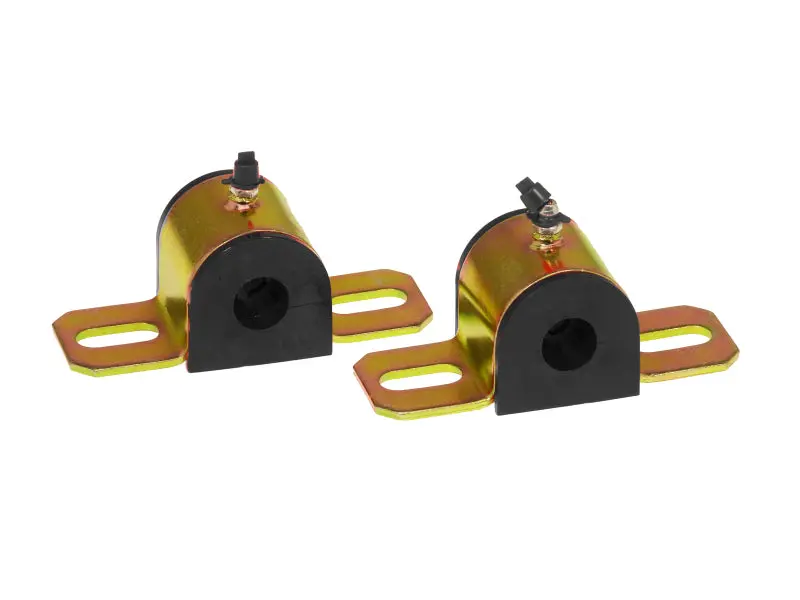 Prothane Greasable Sway Bar Bushings – Universal 11/16" Id, Type A Bracket, Black Polyurethane 1