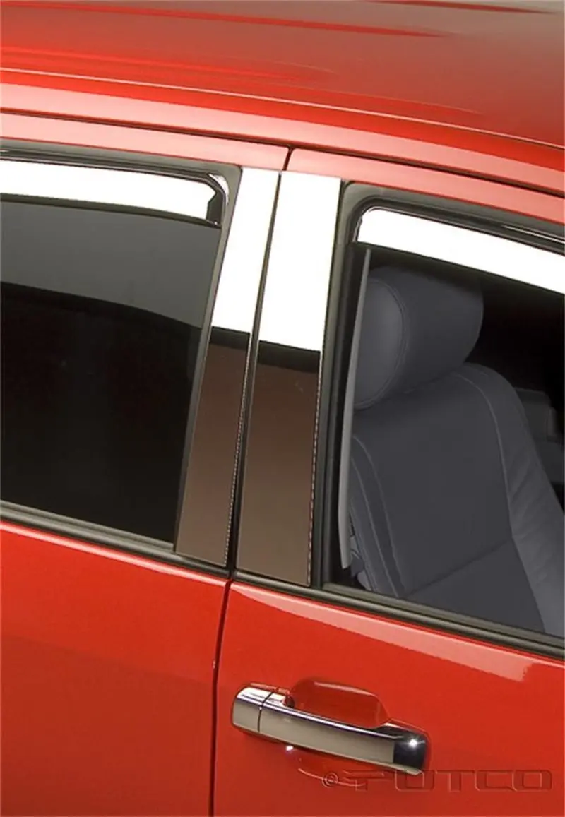Putco Stainless Steel Pillar Post Trim Kit For 2007–2017 Toyota Tundra Crewmax & Double Cab 1