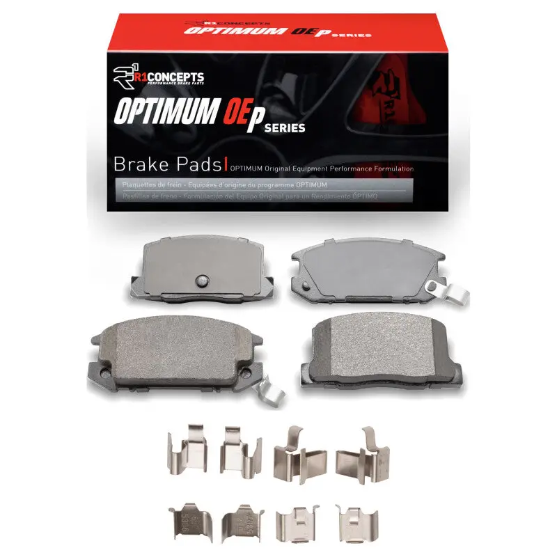 R1 1991-2005 Toyota Mr2 Spyder Rear R1 Optimum Oe Pads & Hardware Kit 1