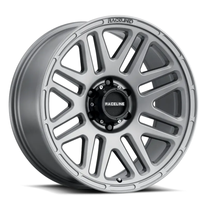 Raceline 944Gs Outlander 18X9In / 8X165.1 Bp / 12Mm Offset / 125.2Mm Bore - Greystone Wheel 1