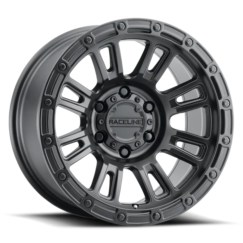 Raceline Compass 18X9 Satin Black Alloy Wheel – 8X170 Bolt Pattern, -12Mm Offset, 125.2Mm Center Bore 1