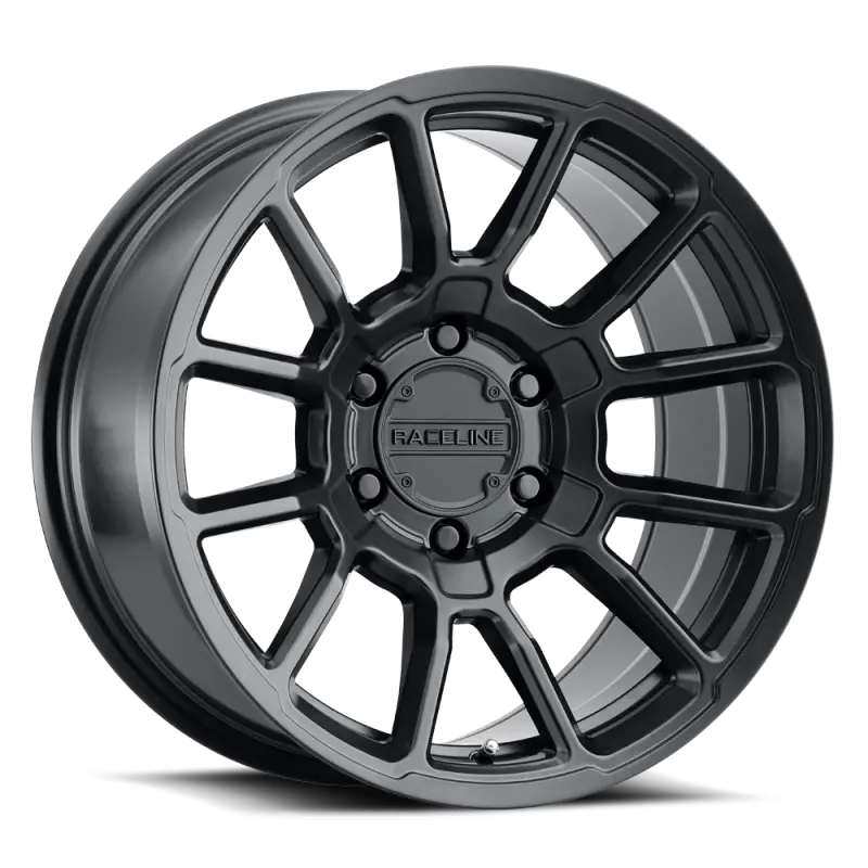 Raceline Gauge Series Wheel – 18×9, 8×180, 18Mm Offset, Satin Black 1