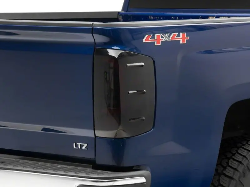 Raxiom Axial Series Led Tail Lights For 2014–2018 Chevrolet Silverado 1500 – Black Housing, Smoked Lens 2