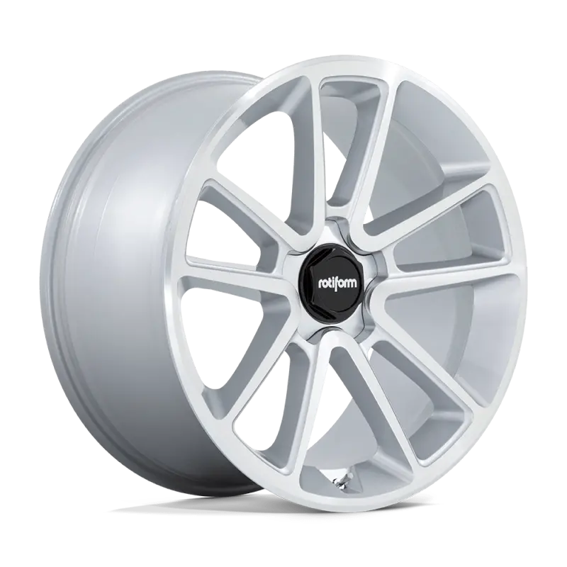 Rotiform R192 Btl Gloss Silver Wheel – 21X9", 5X114.3, 35Mm Offset, Machined Face 1