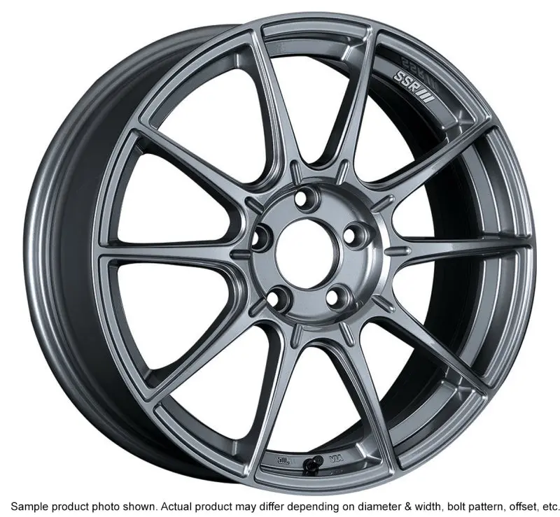 Ssr Gtx01 19X8.5 5X114.3 45Mm Offset Dark Silver Wheel 1