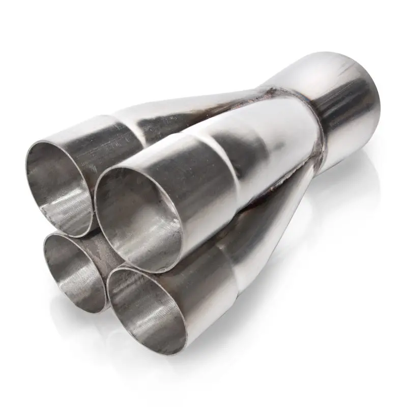 Stainless Works 4-Into-1 Merge Collector System – 1.75-Inch Primary Tubes, 3-Inch Od Outlet 1