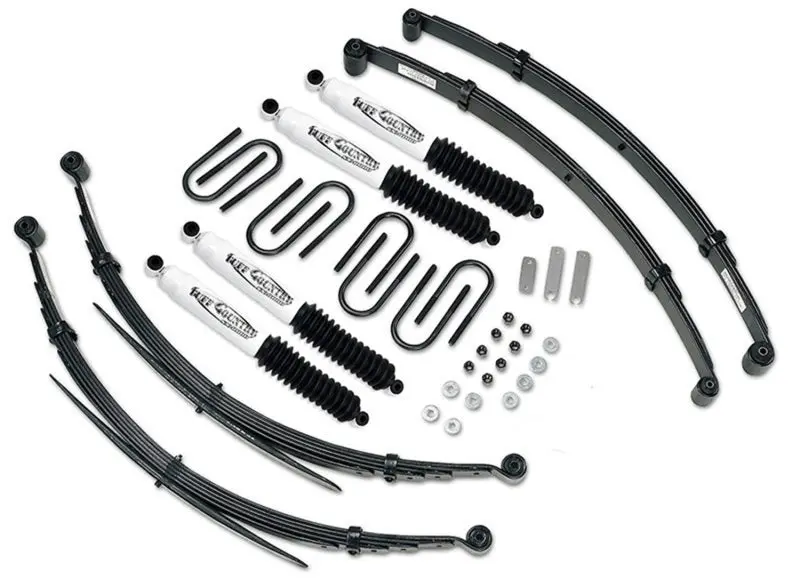 Tuff Country Ez-Ride 3-Inch Lift Kit – Complete System For 1988–1991 Chevy Blazer 4X4, Includes 52-Inch Rear Springs & Sx8000 Shocks 1