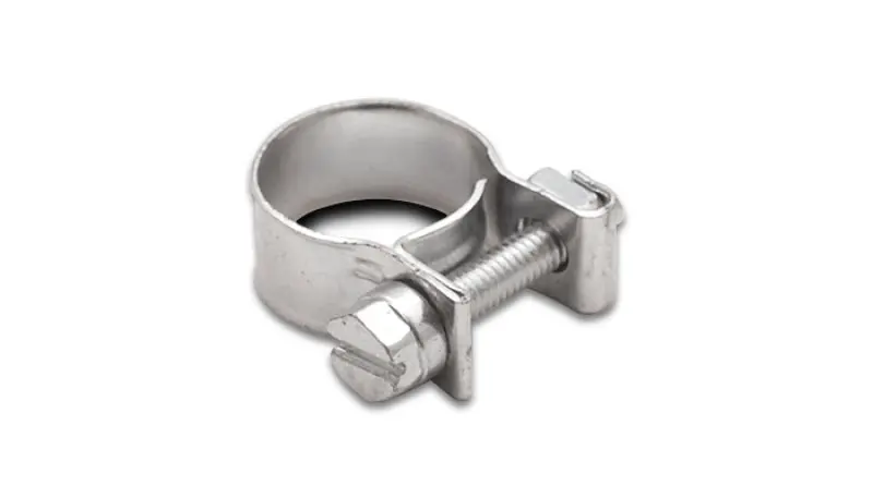 Vibrant Inj Style Mini Hose Clamps 16-18Mm Clamping Range Pack Of 10 Zinc Plated Mild Steel 1