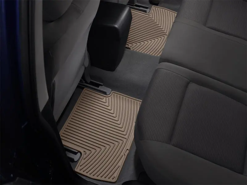 Weathertech 11+ Toyota Sienna Rear Rubber Mats - Tan 1