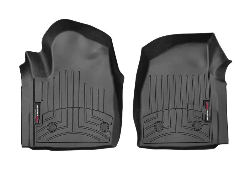 Weathertech Front Floorliner – Custom-Fit, Black Trim, For 2019+ Gmc Sierra & Sierra Denali 1500 1