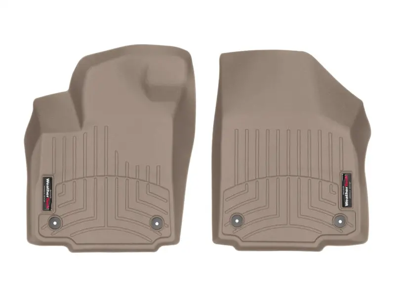Weathertech Front Floorliners For 2010–2013 Cadillac Cts & 2011–2014 Cts-V – Tan 1