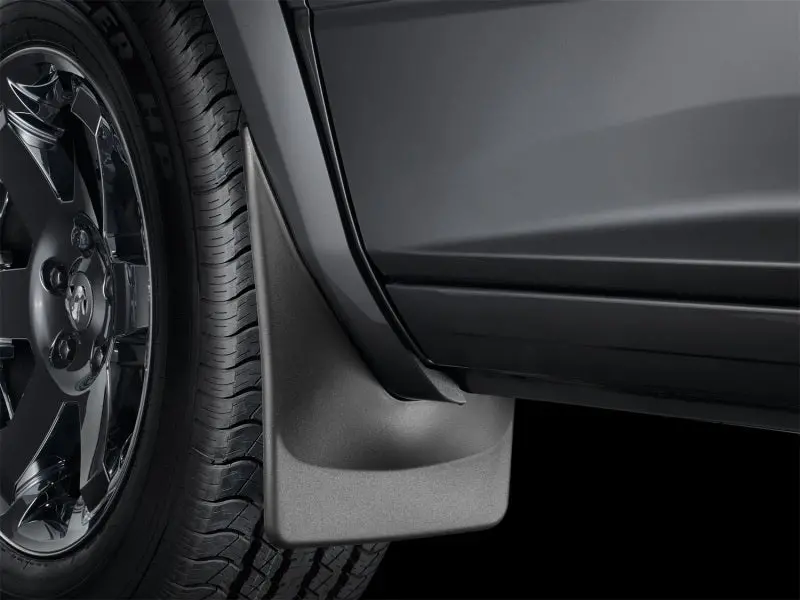 Weathertech No-Drill Mudflaps For 2007–2013 Chevrolet Silverado – Black 1