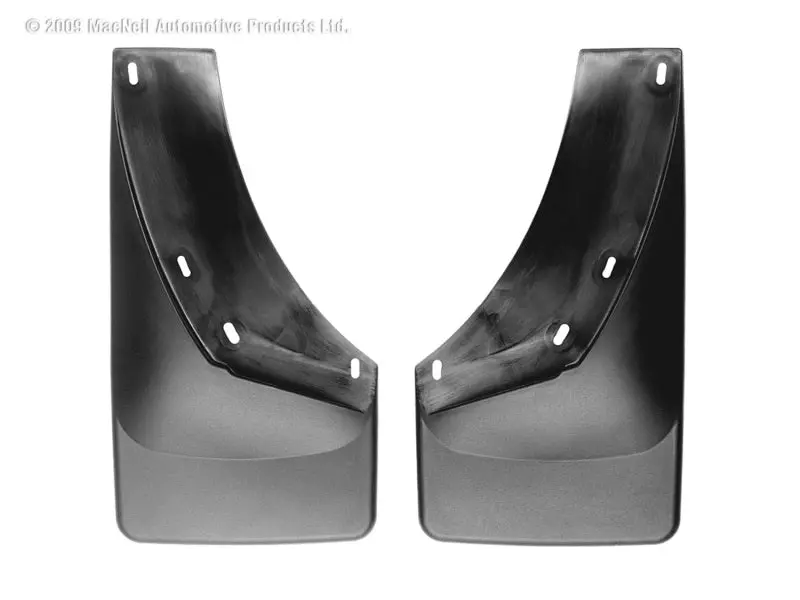Weathertech No-Drill Mudflaps For 2007–2013 Chevrolet Silverado – Black 2