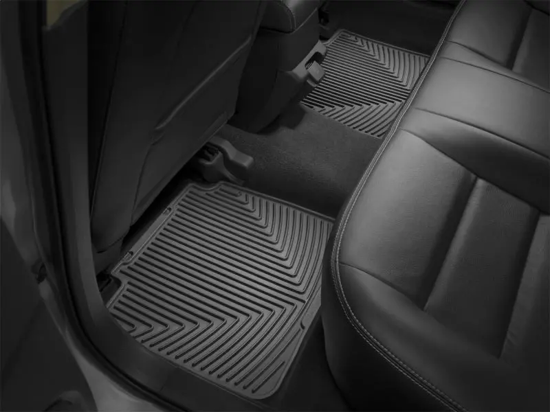 Weathertech Rear Rubber Floor Mats For 2020–2024 Buick Encore Gx – Black All-Weather Protection 1
