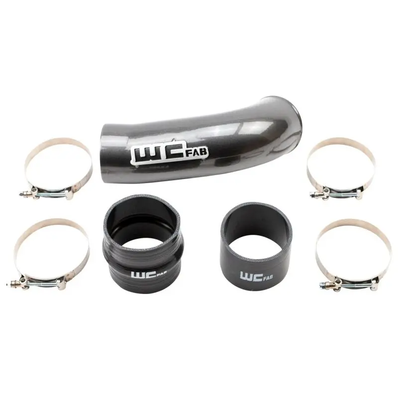 Wehrli 2020-2024 Chevrolet 6.6L L5P Duramax 4In Intake Pipe (Use W/Oem Air Box) - Gloss White 1