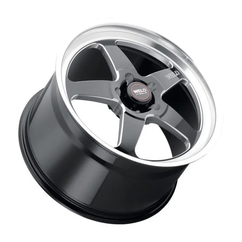 Weld Racing S104 Ventura Forged Aluminum Wheel — 17X8 Inches, 5X127Mm Bolt Pattern, 0Mm Offset, 4.5-Inch Backspace, Gloss Black Finish 1