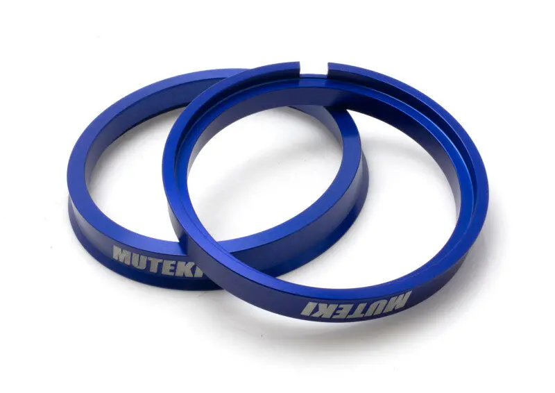 Wheel Mate Muteki Hub Ring Set 73Mm X 64Mm - 2 Piece - Blue 1