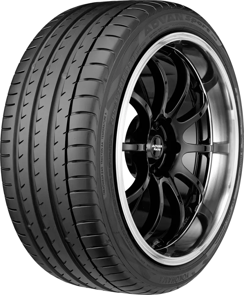 Yokohama Advan Sport V105T High-Performance Tire — 245/45R20, Load Index 103, Speed Rating Y 1