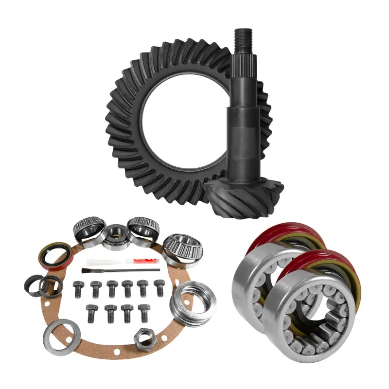 Yukon 8.5" Gm Rear Ring & Pinion Install Kit – 4.56 Ratio With Axle Bearings & 1.625" Case Journal 1